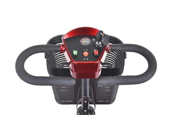 Four-wheel Electric Scooter High Stability Foldable Lightweight Electric Scooter Suitable For The Elderly And Disabled SL-001